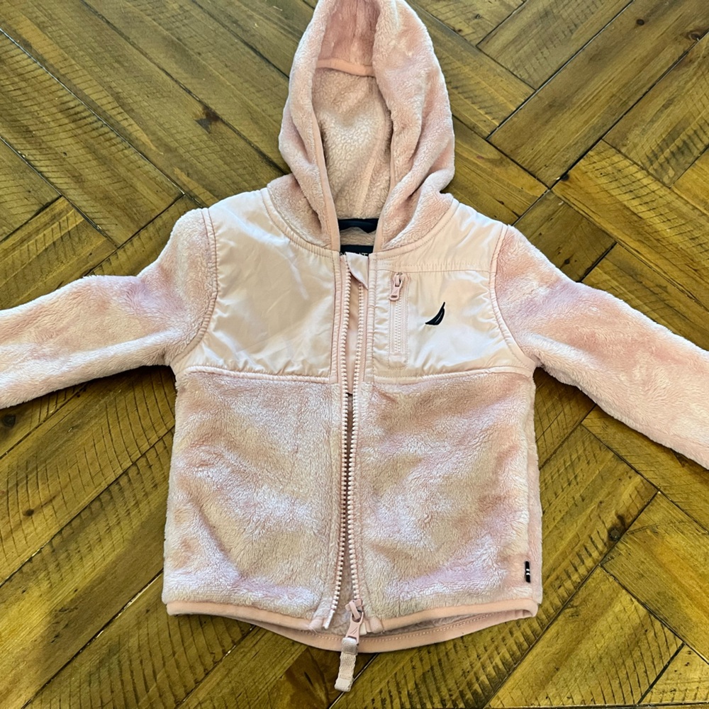 Nautica fleece hooded jacket
